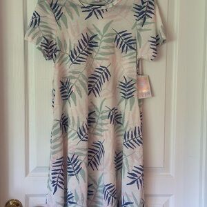 LLR Jessie Leaf Print Dress S
